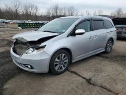 Salvage cars for sale at Marlboro, NY auction: 2014 Honda Odyssey Touring