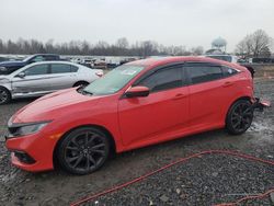 Salvage cars for sale at Hillsborough, NJ auction: 2020 Honda Civic Sport