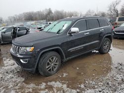 Salvage cars for sale at Chalfont, PA auction: 2017 Jeep Grand Cherokee Limited