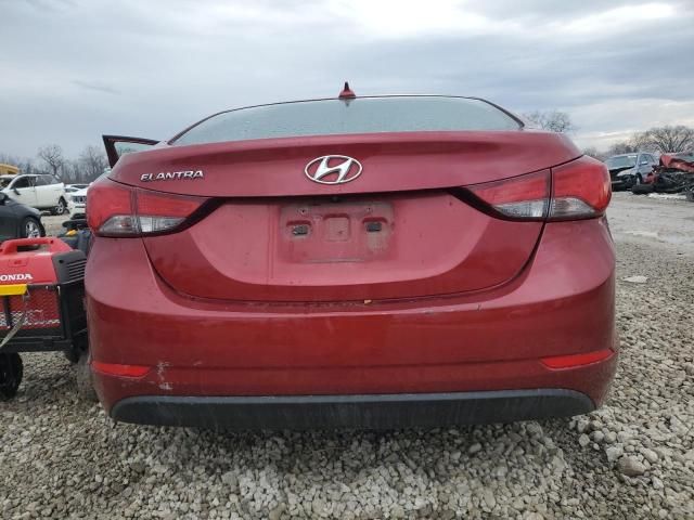 2016 Hyundai Elantra SE