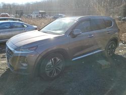 Salvage cars for sale at Baltimore, MD auction: 2019 Hyundai Santa FE Limited