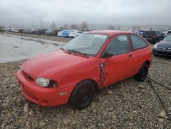 Salvage cars for sale at Magna, UT auction: 1997 Ford Aspire