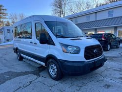 Salvage cars for sale at North Billerica, MA auction: 2015 Ford Transit T-350