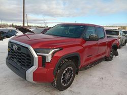 Salvage cars for sale at Anchorage, AK auction: 2024 Toyota Tundra Crewmax SR5