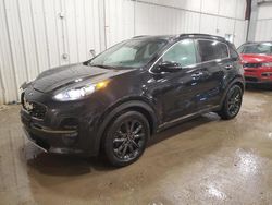 Salvage cars for sale at Franklin, WI auction: 2020 KIA Sportage S