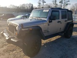 Jeep salvage cars for sale: 2013 Jeep Wrangler Unlimited Sport