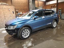 Salvage cars for sale at Ebensburg, PA auction: 2018 Volkswagen Tiguan S