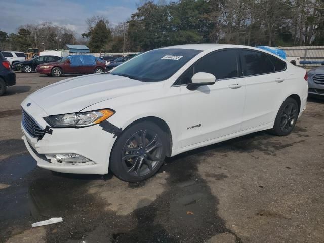 2018 Ford Fusion SE Hybrid