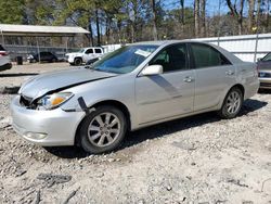 Salvage cars for sale at Austell, GA auction: 2003 Toyota Camry LE