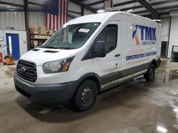 Salvage trucks for sale at West Mifflin, PA auction: 2015 Ford Transit T-350