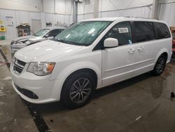 Salvage cars for sale at Wayland, MI auction: 2017 Dodge Grand Caravan SXT