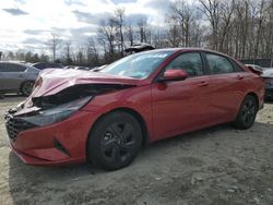 Salvage cars for sale at Waldorf, MD auction: 2022 Hyundai Elantra SEL