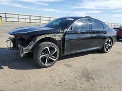 Salvage cars for sale at Fresno, CA auction: 2018 Honda Accord Sport