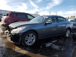 Infiniti Vehiculos salvage en venta: 2012 Infiniti G37