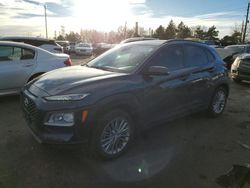 Salvage cars for sale at Denver, CO auction: 2021 Hyundai Kona SEL