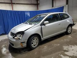 Vehiculos salvage en venta de Copart Hurricane, WV: 2002 Honda Civic SI