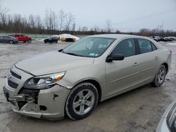 Salvage cars for sale at Leroy, NY auction: 2013 Chevrolet Malibu LS