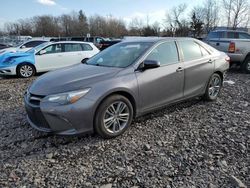 Salvage cars for sale at Chalfont, PA auction: 2015 Toyota Camry LE