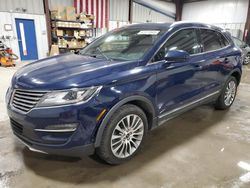 Salvage cars for sale at West Mifflin, PA auction: 2018 Lincoln MKC Reserve