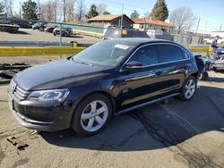 Volkswagen salvage cars for sale: 2013 Volkswagen Passat SE