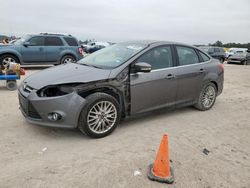 Salvage cars for sale at Houston, TX auction: 2014 Ford Focus Titanium