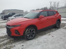 Salvage cars for sale at Wayland, MI auction: 2020 Chevrolet Blazer RS