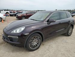 Salvage cars for sale at Houston, TX auction: 2012 Porsche Cayenne