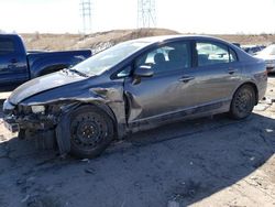 Salvage cars for sale at Littleton, CO auction: 2009 Honda Civic LX