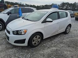 Chevrolet salvage cars for sale: 2016 Chevrolet Sonic LS