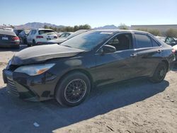 Salvage cars for sale at Las Vegas, NV auction: 2015 Toyota Camry LE