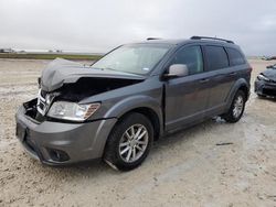 Salvage cars for sale at Taylor, TX auction: 2013 Dodge Journey SXT