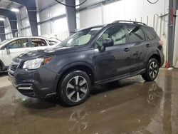 Salvage cars for sale at Ham Lake, MN auction: 2018 Subaru Forester 2.5I Premium