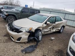 2012 Toyota Camry Base en venta en Chicago Heights, IL