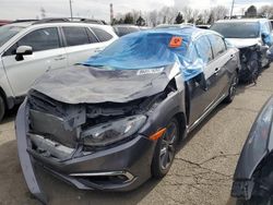 Vehiculos salvage en venta de Copart Denver, CO: 2021 Honda Civic EX