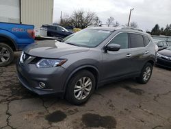 Salvage cars for sale at Woodburn, OR auction: 2015 Nissan Rogue S