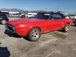 Salvage cars for sale at Sun Valley, CA auction: 1968 Pontiac Firebird