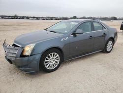 Salvage cars for sale at San Antonio, TX auction: 2010 Cadillac CTS Luxury Collection