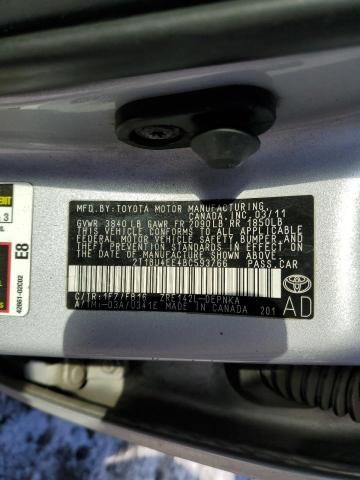 2011 Toyota Corolla Base