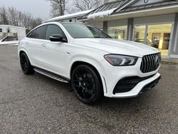 Salvage cars for sale at North Billerica, MA auction: 2021 Mercedes-Benz GLE Coupe AMG 53 4matic