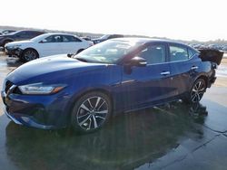 Salvage cars for sale at Grand Prairie, TX auction: 2021 Nissan Maxima SV