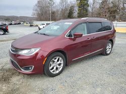 Salvage cars for sale at Concord, NC auction: 2017 Chrysler Pacifica Touring L Plus