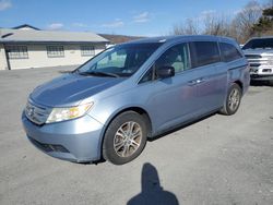 Salvage cars for sale at Grantville, PA auction: 2011 Honda Odyssey EXL