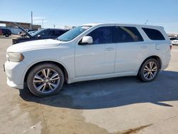 Salvage cars for sale at Grand Prairie, TX auction: 2013 Dodge Durango R/T