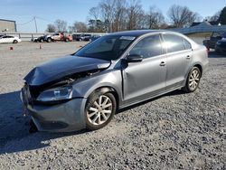 Salvage cars for sale at Gastonia, NC auction: 2012 Volkswagen Jetta SE