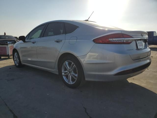 2018 Ford Fusion SE Hybrid