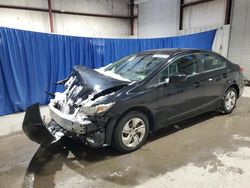 Salvage cars for sale at Hurricane, WV auction: 2014 Honda Civic LX