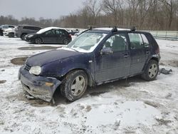 Salvage cars for sale from Copart Ellwood City, PA: 2000 Volkswagen Golf GLS