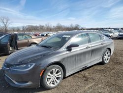 Chrysler 200 Limited salvage cars for sale: 2015 Chrysler 200 Limited