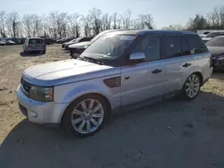 Salvage cars for sale at Baltimore, MD auction: 2011 Land Rover Range Rover Sport SC