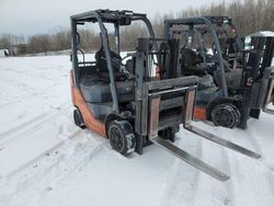 Salvage trucks for sale at Mcfarland, WI auction: 2013 Toyota Forklift